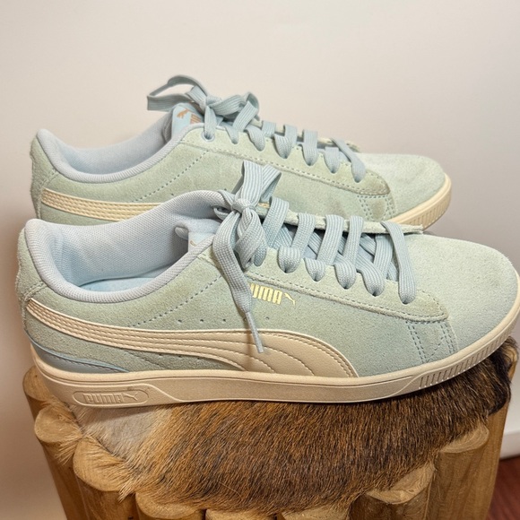 Puma Vikky V3 Suede Womens Sneakers NitroBlue 7.5 - Picture 3 of 7